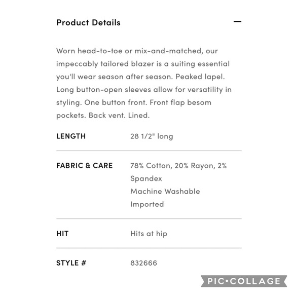 NWT CLASSIC BLAZER TRUE WHITE QUALITY BUSINESS SUIT COAT - Picture 4 of 4